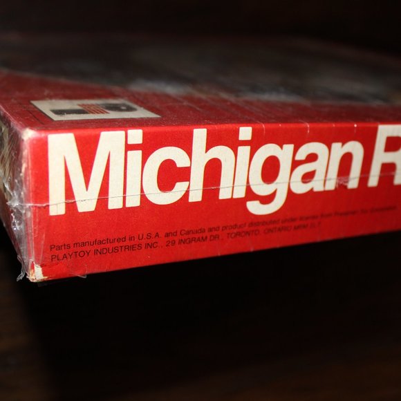 3/$77❤️vintage Michigan Rummy board game 14" Plastic Tray & Chips #5551 Playtoy - Picture 3 of 4